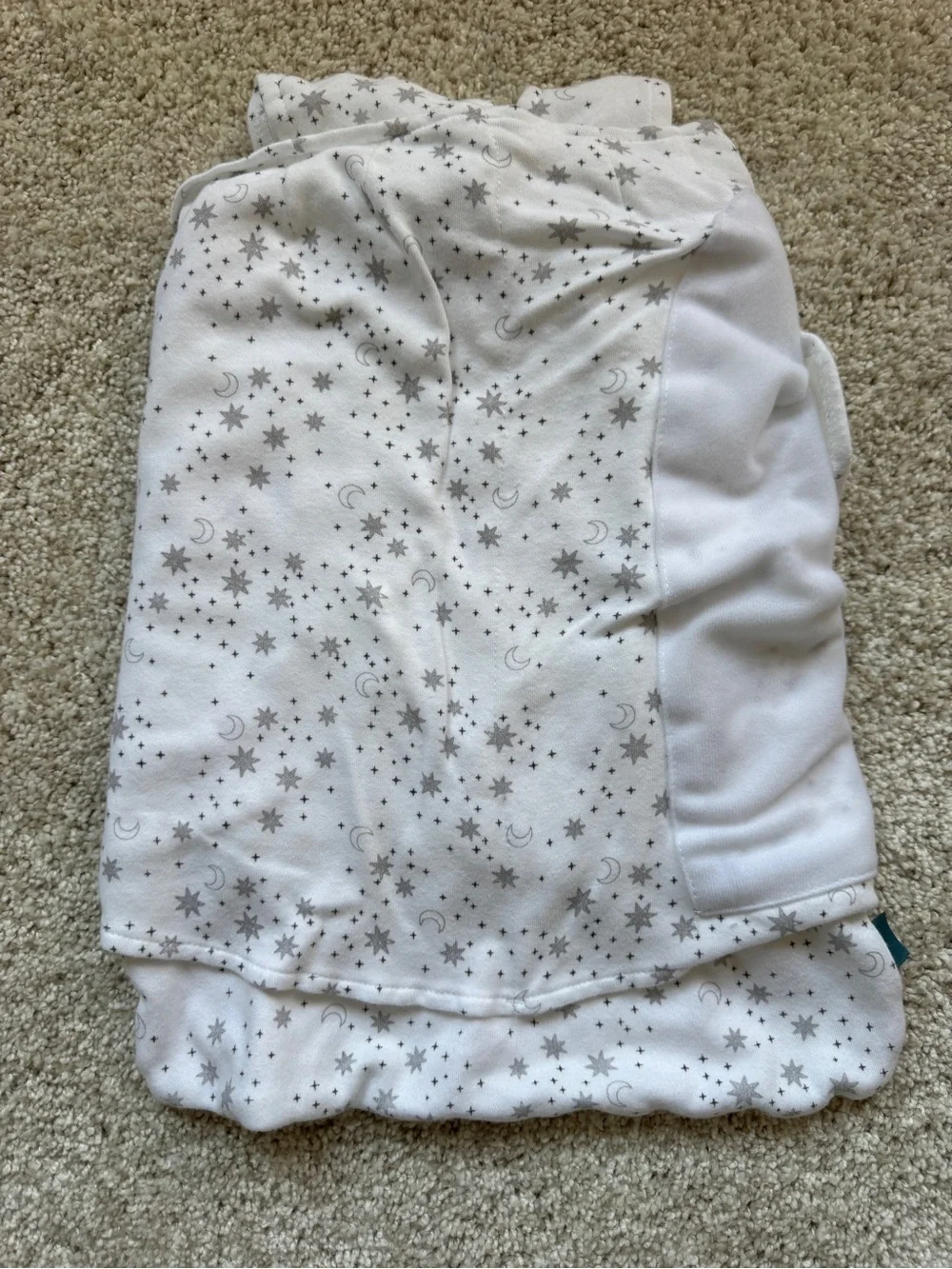 New Preemie Halo SleepSack Swaddle Midnight Moons Gray